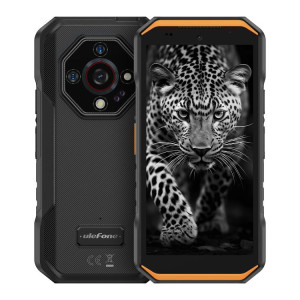  Téléphone robuste Ulefone Armor X32, 6 Go 128 Go, vision nocturne, écran 5,65 pouces, Android 14, MediaTek Helio G91 Octa Core, réseau : 4G, NFC, OTG (orange) SU892E856-20